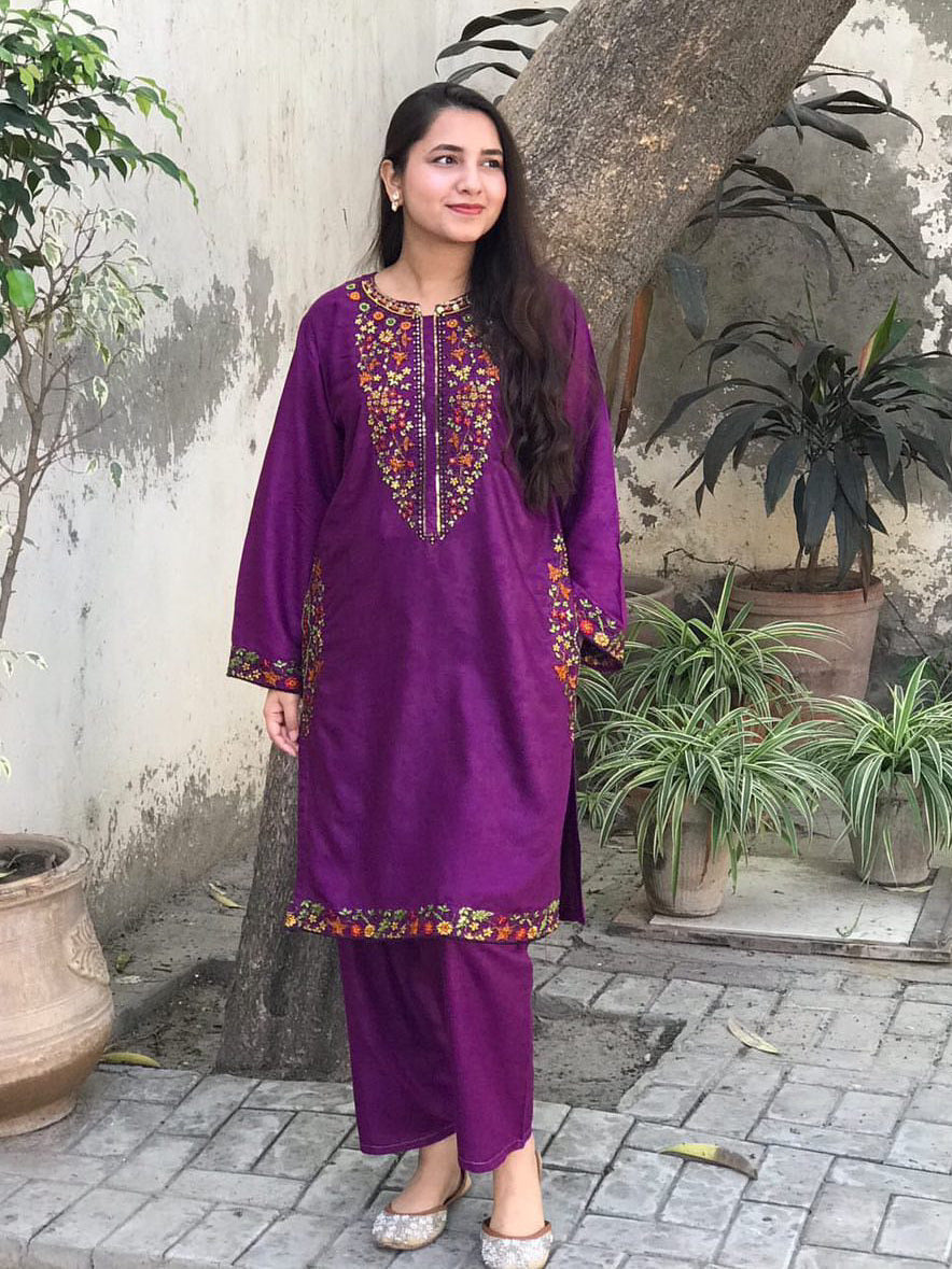 Pocket embroidered 2pcs Ca_closet