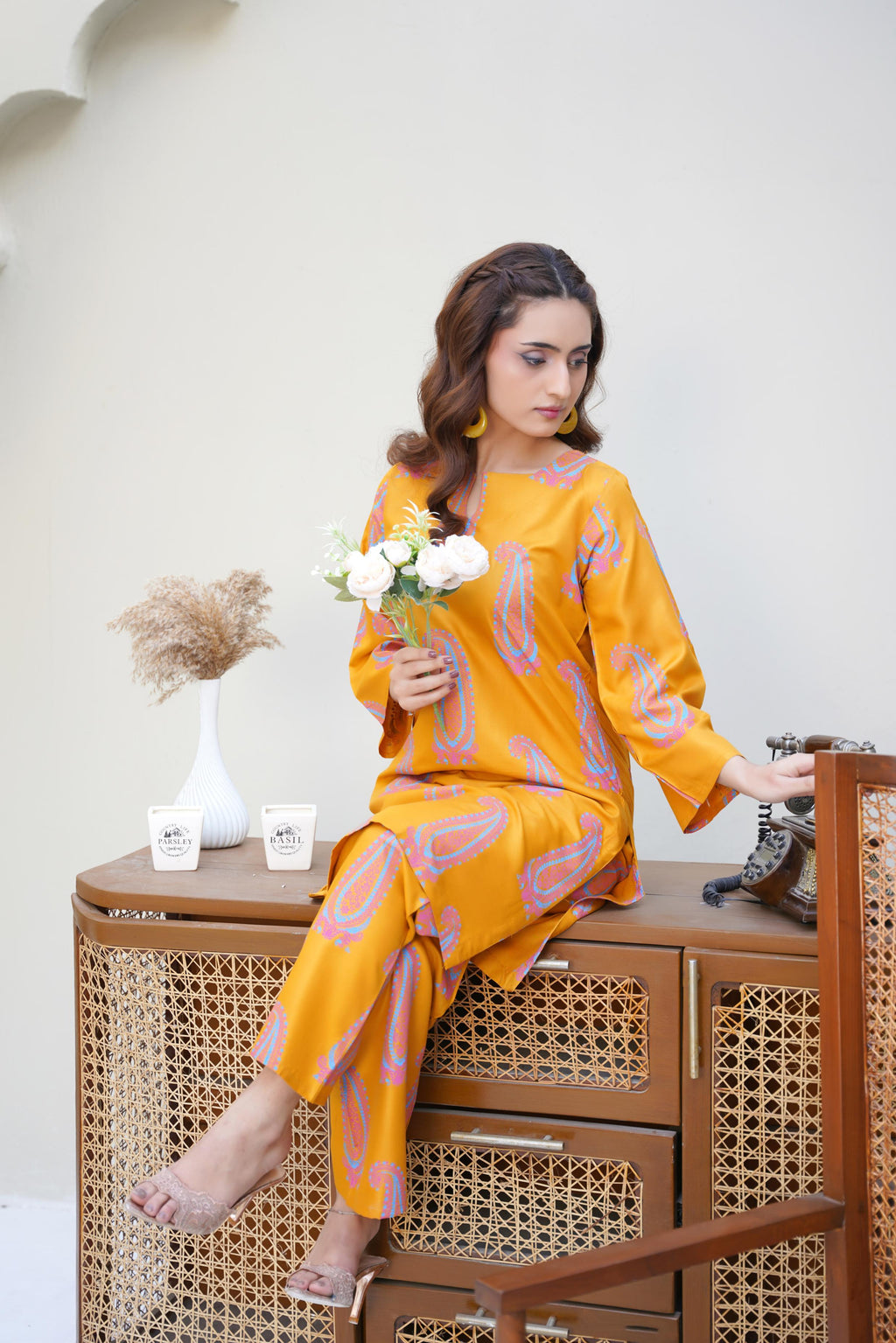 Soha mustard 2pc