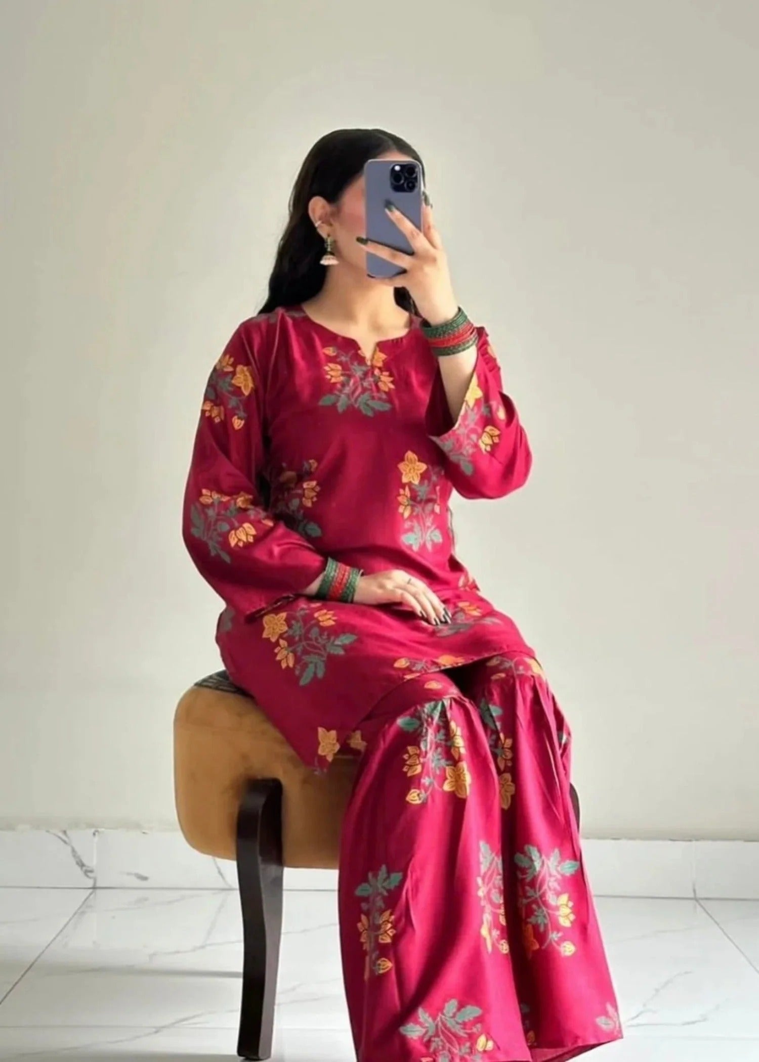 Arabic Lawn Sharara 2pcs